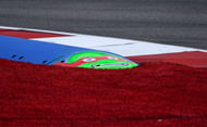 Curbing on the Charlotte Motor Speedway in the Bank of America ROVAL 400. Source: Imagn
